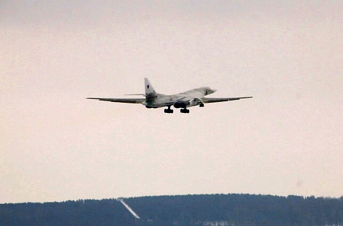 The fully modernized Tu-160M missile carrier bomber performs its first flight with new engines The fully modernized Tu-160M missile carrier bomber performs its first flight with new engines