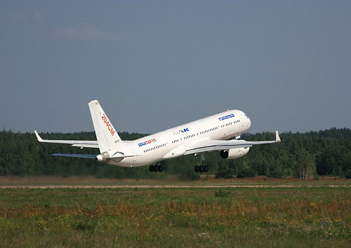 Частотные испытания Ту-204СМ показали высокую надежность авиалайнера Частотные испытания Ту-204СМ показали высокую надежность авиалайнера