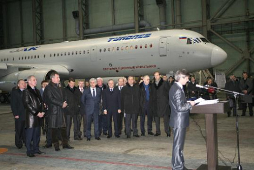 Очередной Ту-204-300 VIP-комплектации пополнил авиапарк «Россия»