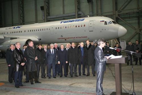 Очередной Ту-204-300 VIP-комплектации пополнил авиапарк «Россия» Очередной Ту-204-300 VIP-комплектации пополнил авиапарк «Россия»