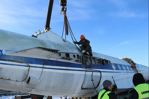 В коллекцию музея ВВС передан самолет Ту-134А