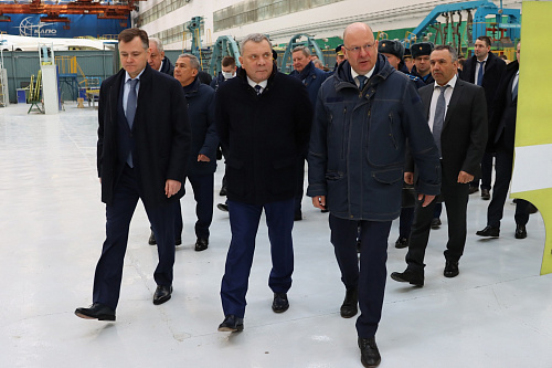 Заместитель Председателя Правительства РФ посетил КАЗ им. С.П. Горбунова – филиал ПАО «Туполев» Заместитель Председателя Правительства РФ посетил КАЗ им. С.П. Горбунова – филиал ПАО «Туполев»