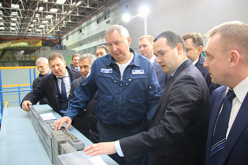Вице-премьер Дмитрий Рогозин посетил Казанский авиационный завод с рабочим визитом