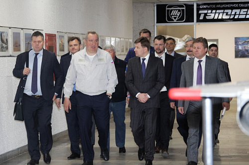 Заместитель Председателя Правительства РФ посетил ПАО «Туполев» с рабочим визитом  