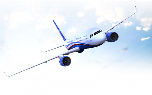 Самолет ТУ-214ОН «Открытое небо» прилетел на «МАКС-2011»