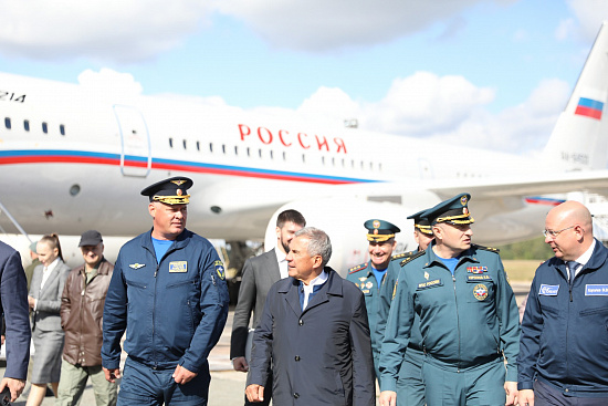 Министр МЧС России посетил КАЗ им. С.П. Горбунова – филиал ПАО «Туполев» Министр МЧС России посетил КАЗ им. С.П. Горбунова – филиал ПАО «Туполев»